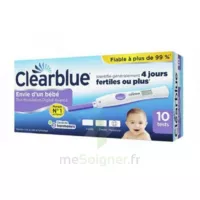 Clearblue Test D'ovulation 2 Hormones B/10 à STRASBOURG