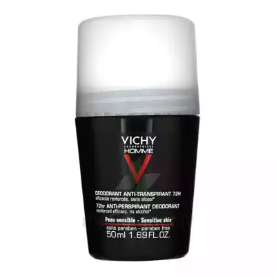 Vichy Homme Déodorant Anti-transpirant Bille/50ml à STRASBOURG