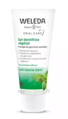 Weleda Soins Bucco-dentaires Gel Dentifrice Végétal 2t/75ml à STRASBOURG